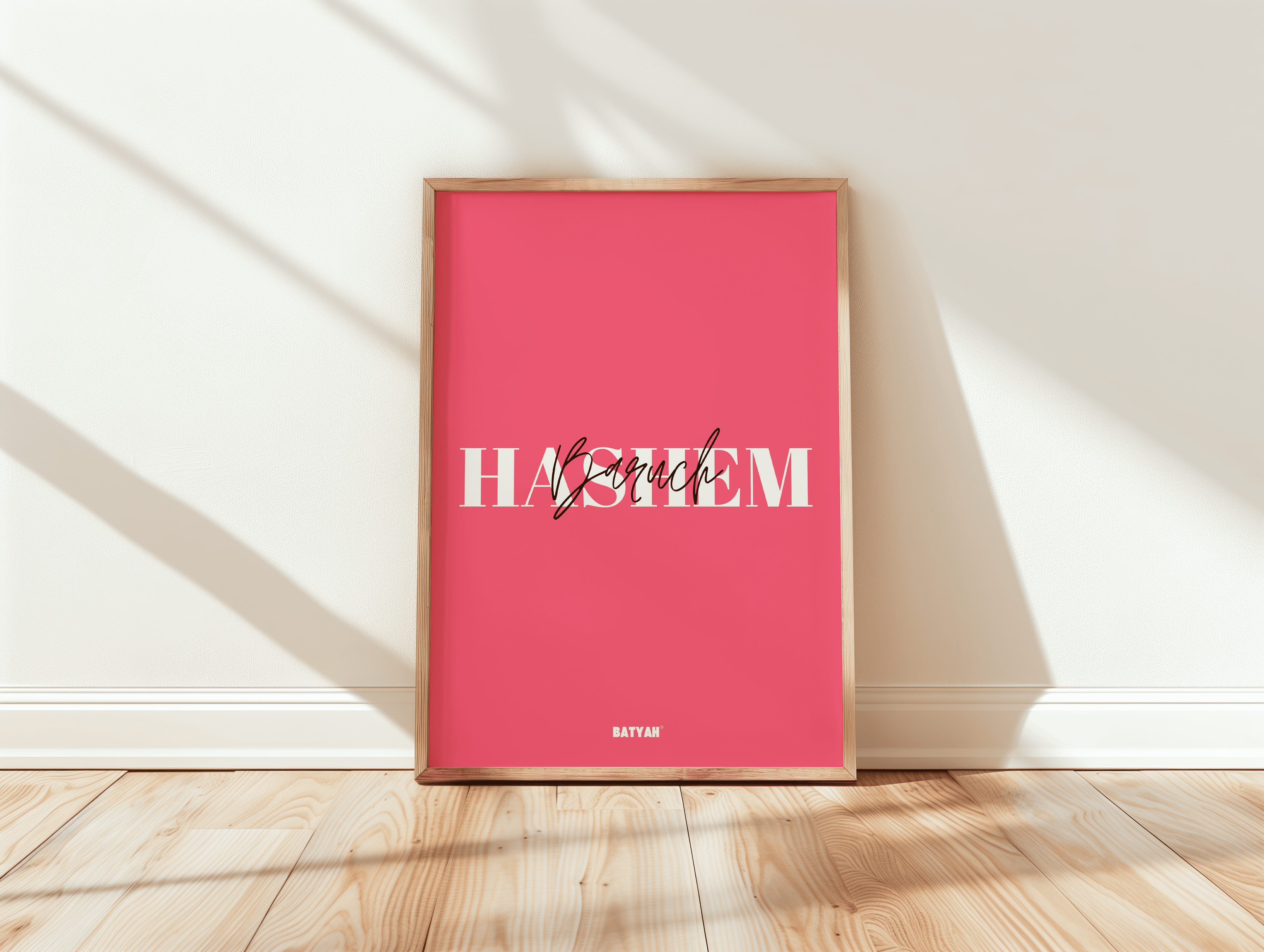 Affiche Baruch Hashem