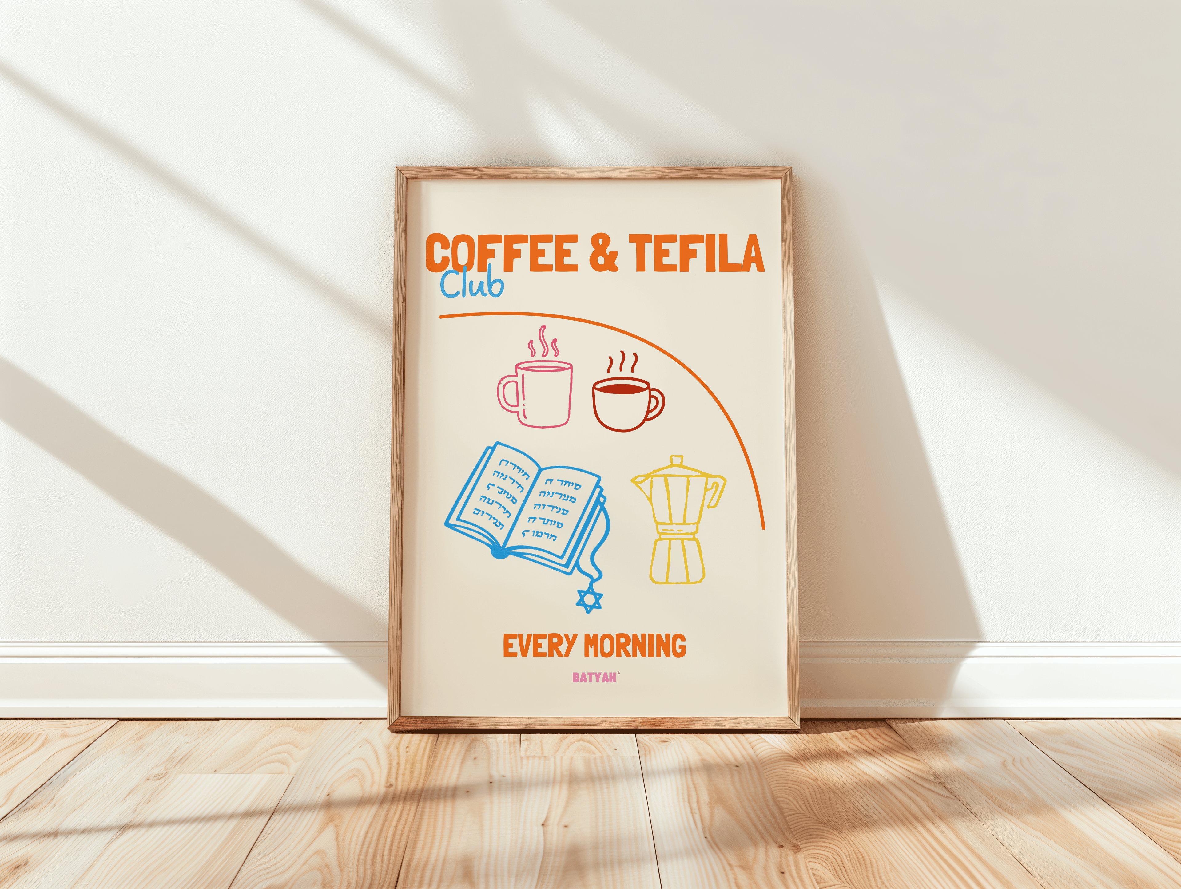 Affiche Coffee & Tefila