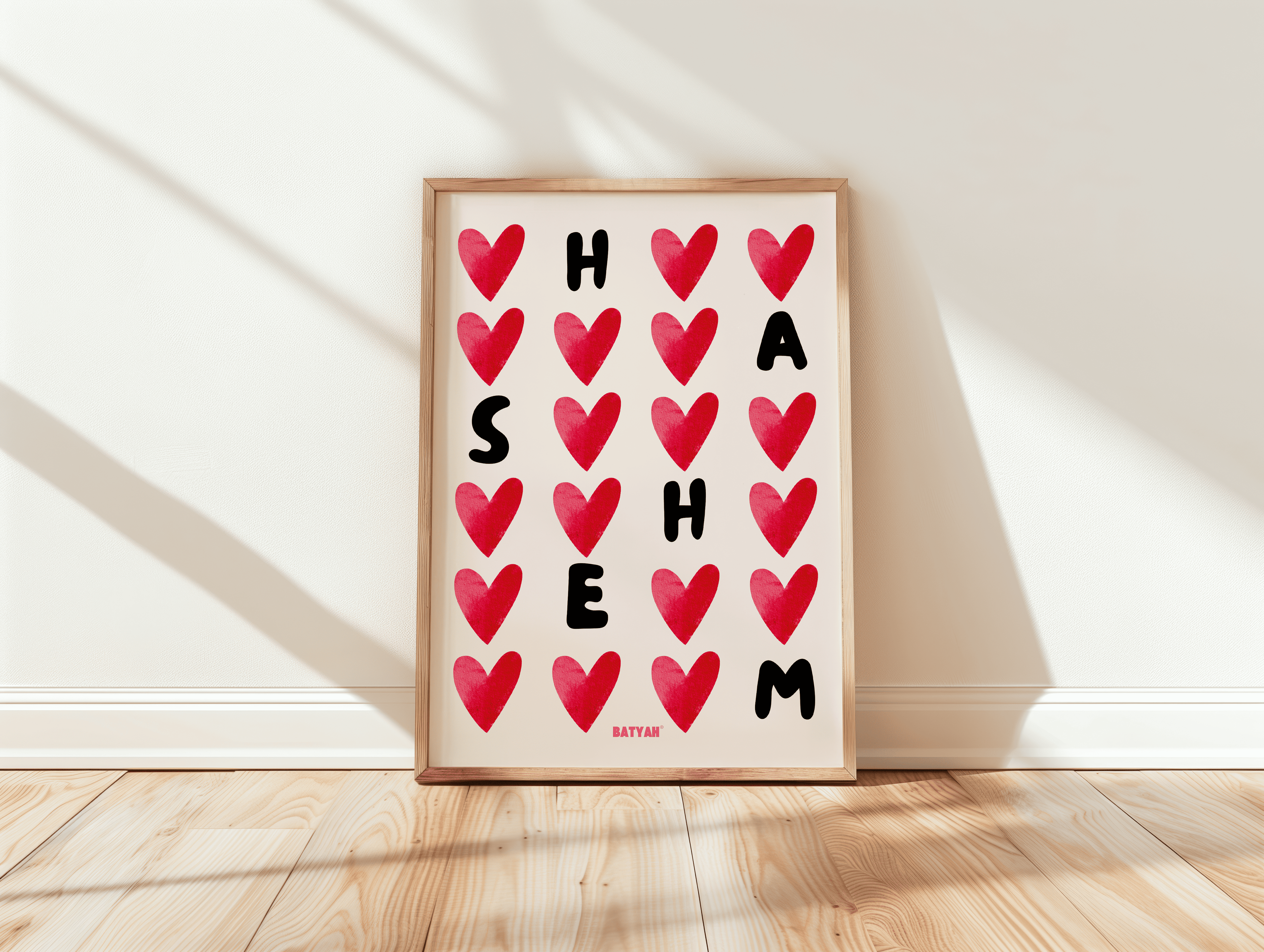 Affiche Hashem Love