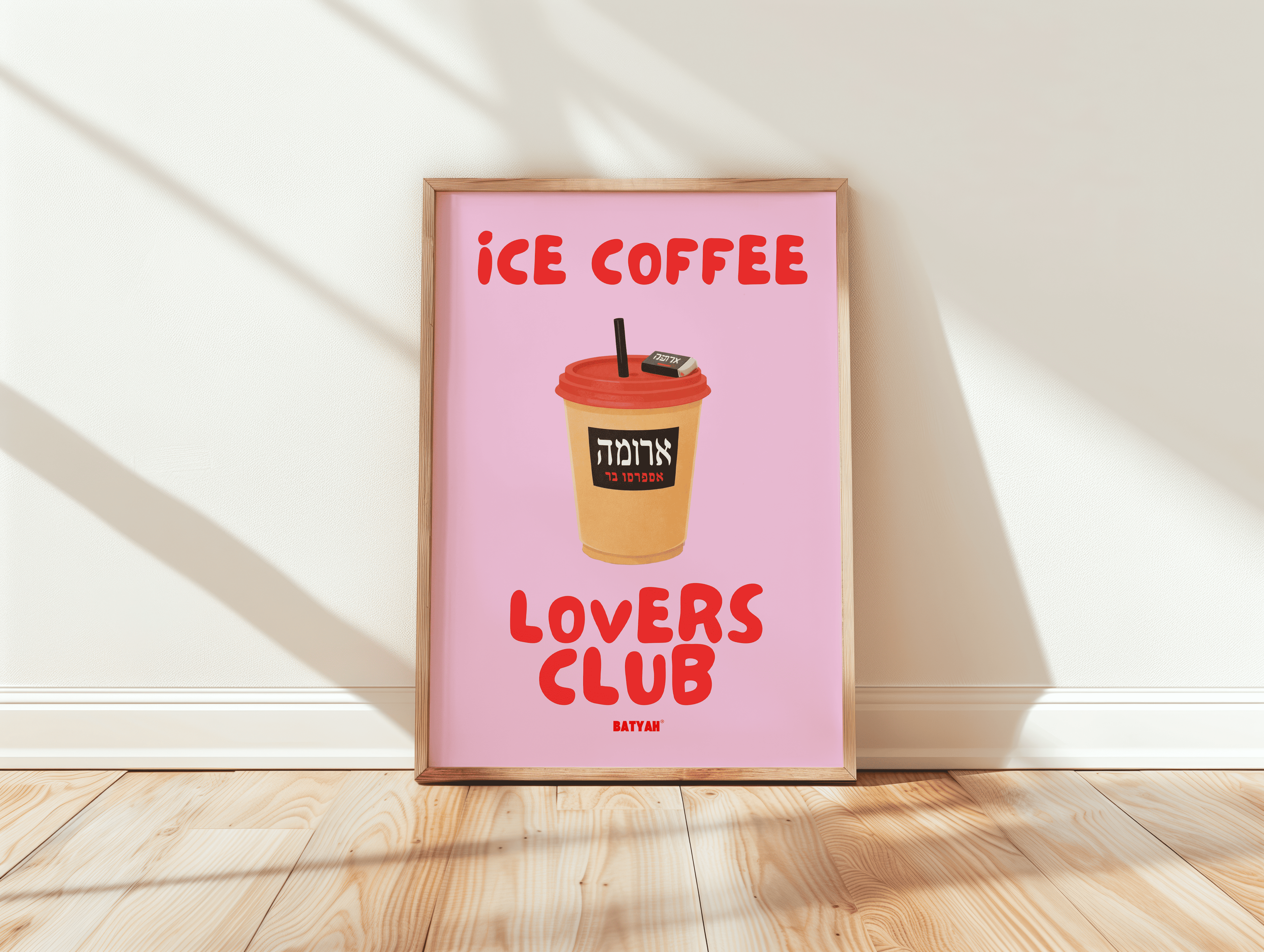 Affiche Ice Coffee Club