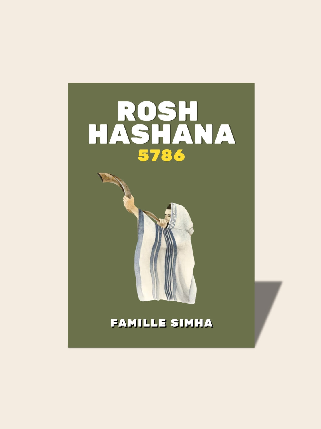 Livret de Rosh Hashana