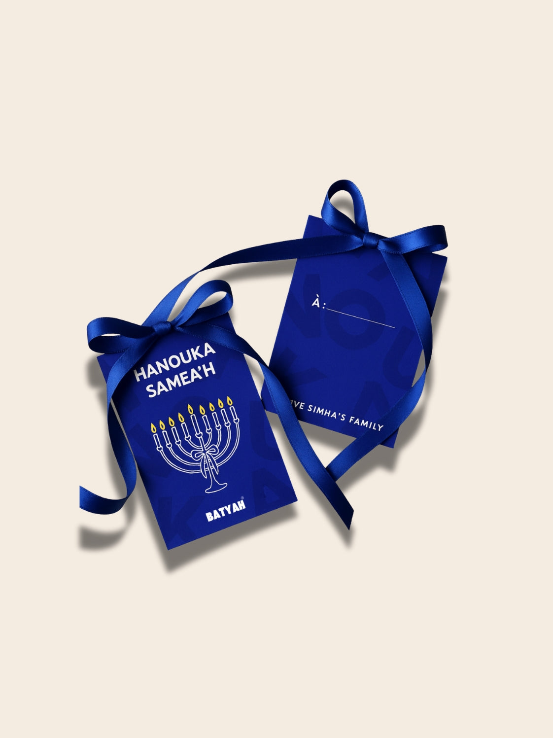 10 Étiquettes Cadeau Hanouka