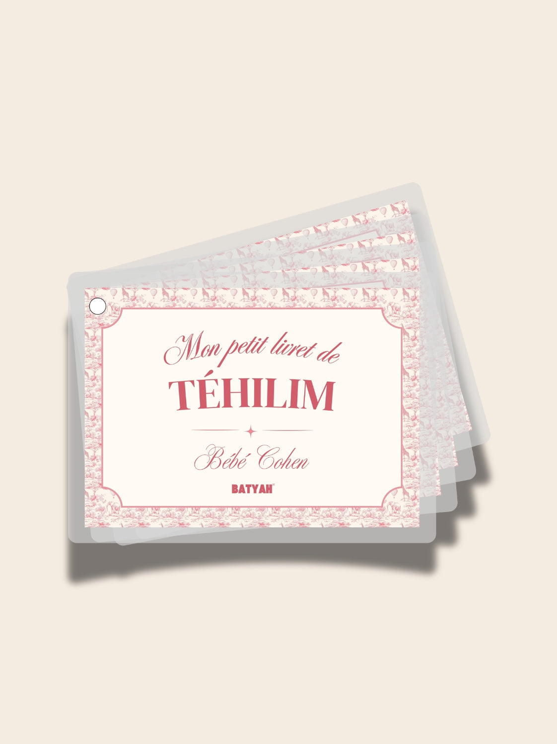 Mon petit livret de Téhilim pour Bébé