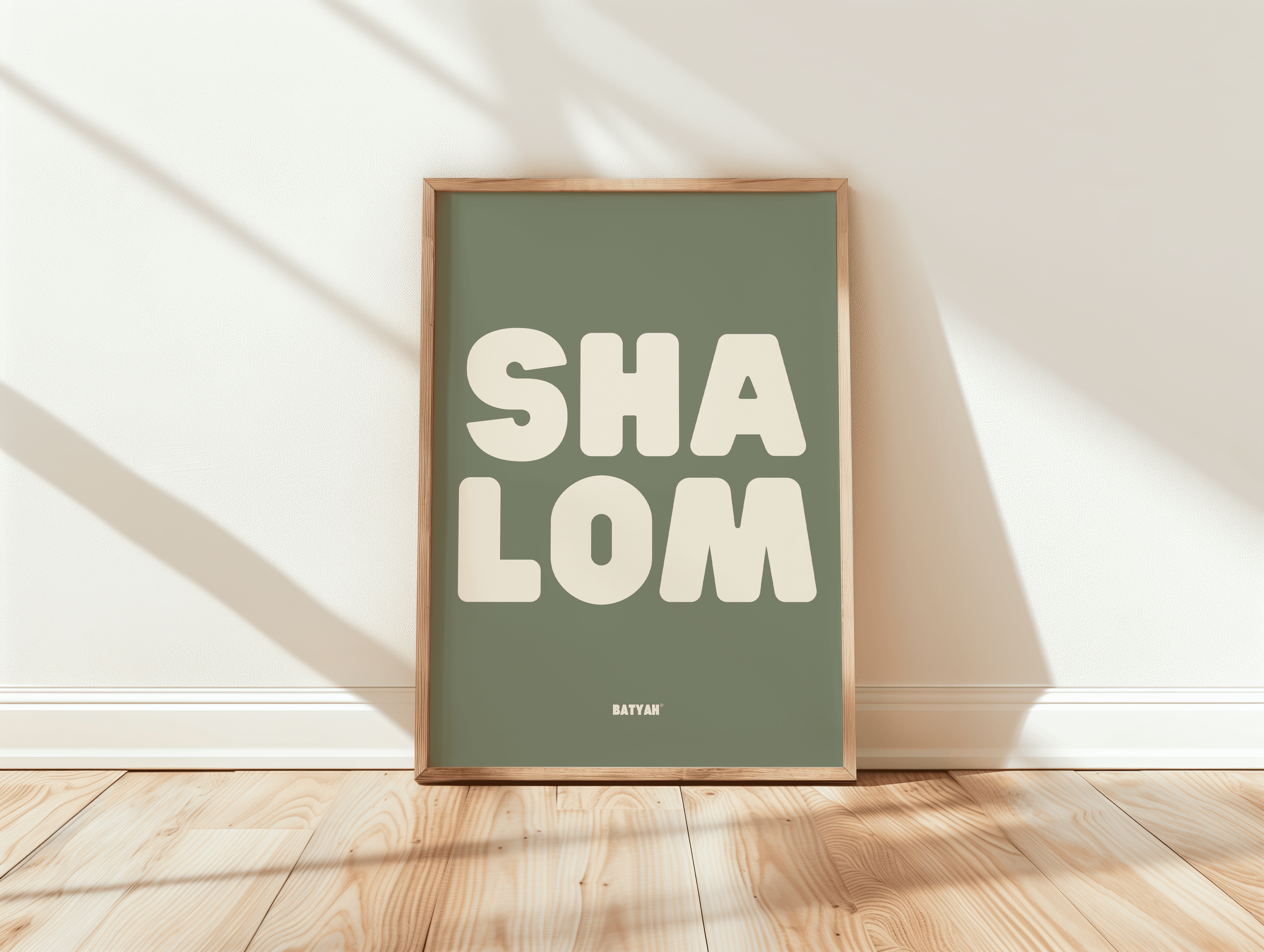 Affiche Shalom